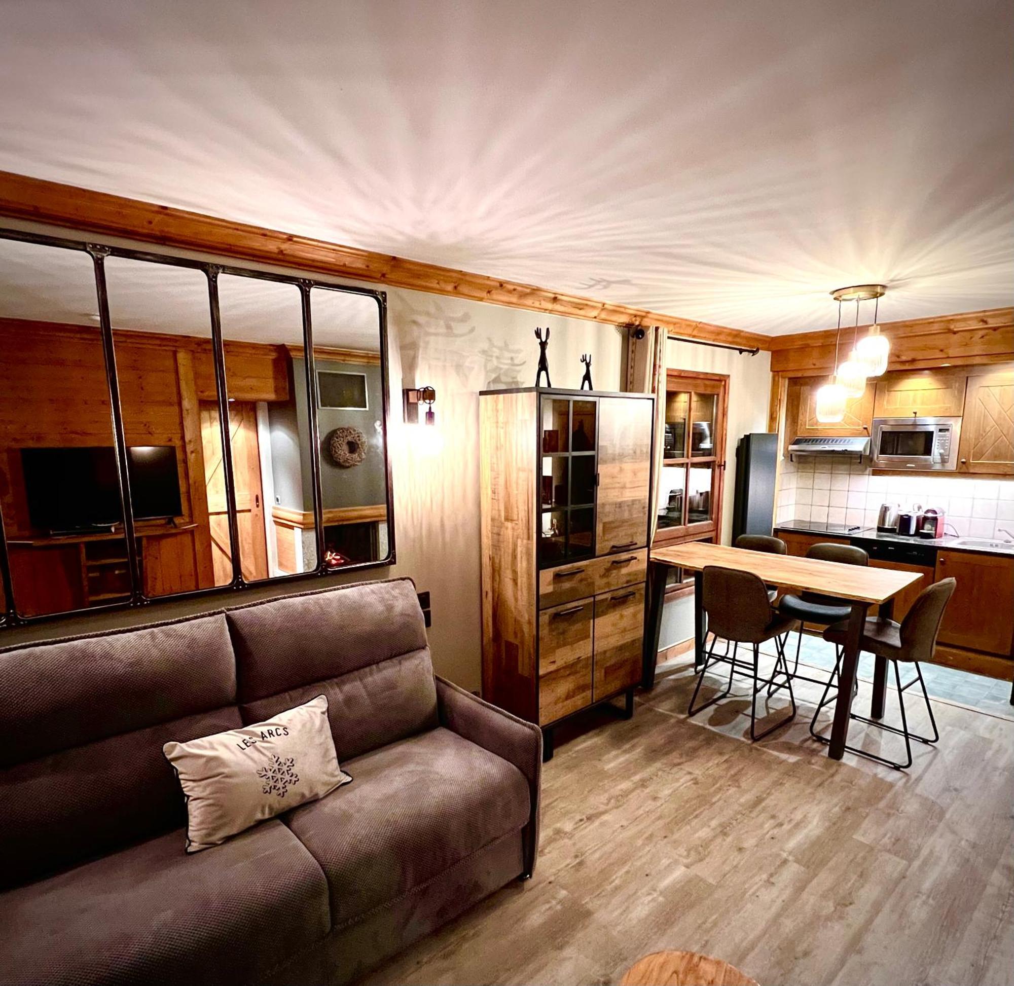 Arc 1950 - Chalet Des Lys - Appt Luxe 4 Pers Les Arcs  Zewnętrze zdjęcie
